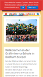 Mobile Screenshot of graefin-imma-schule.de
